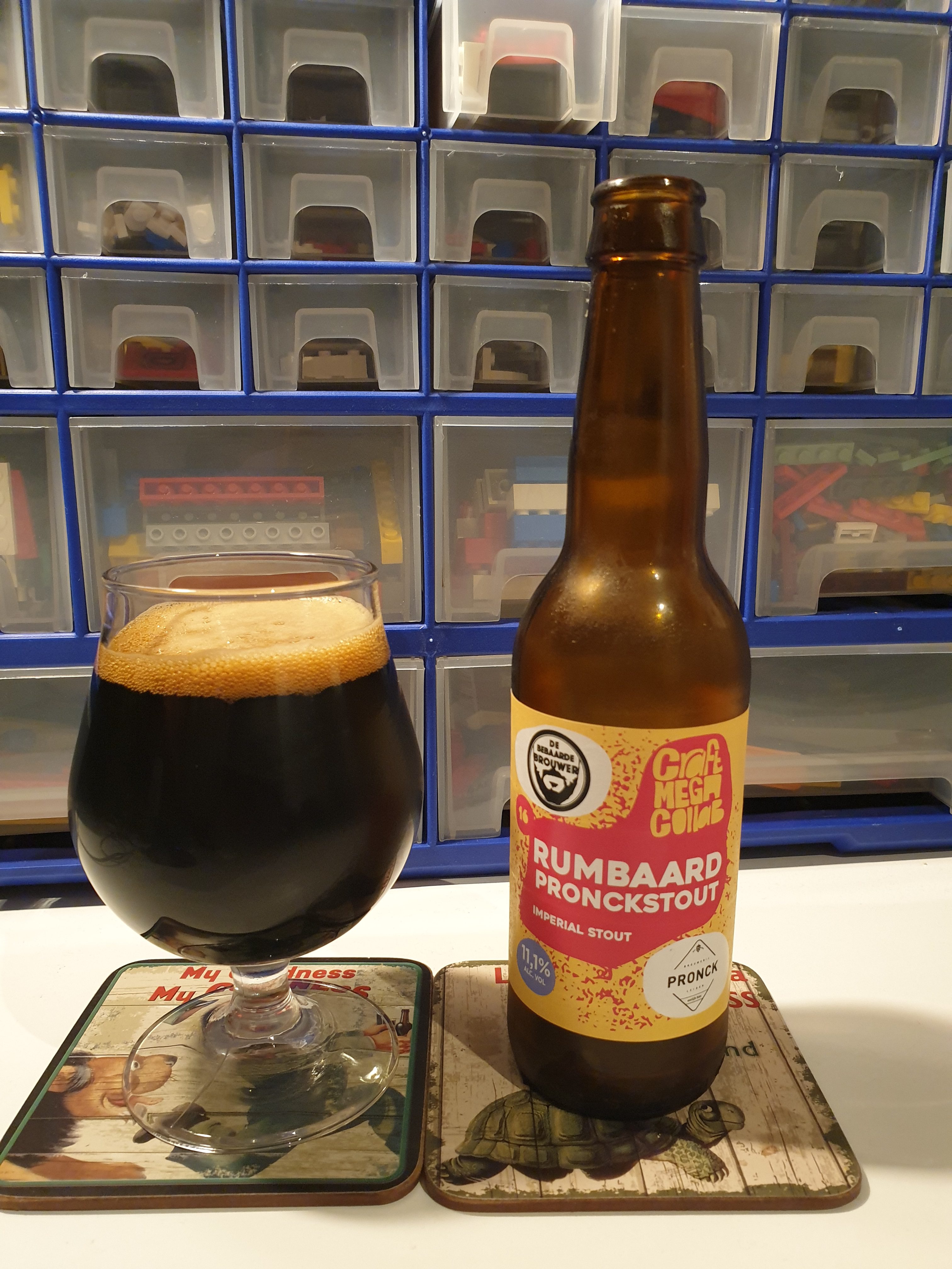 Rumbaard Pronckstout – Pronck & De Bebaarde Brouwer